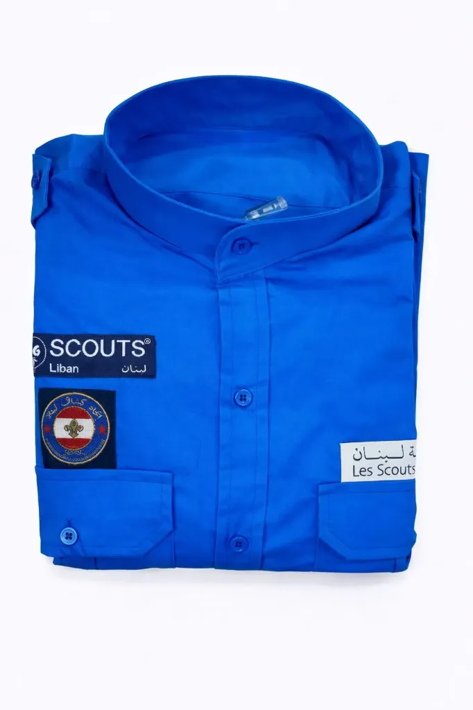 Chemise Troupe Bleue