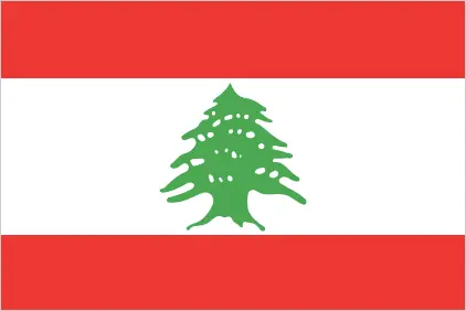 Drapeau Libanais Badge